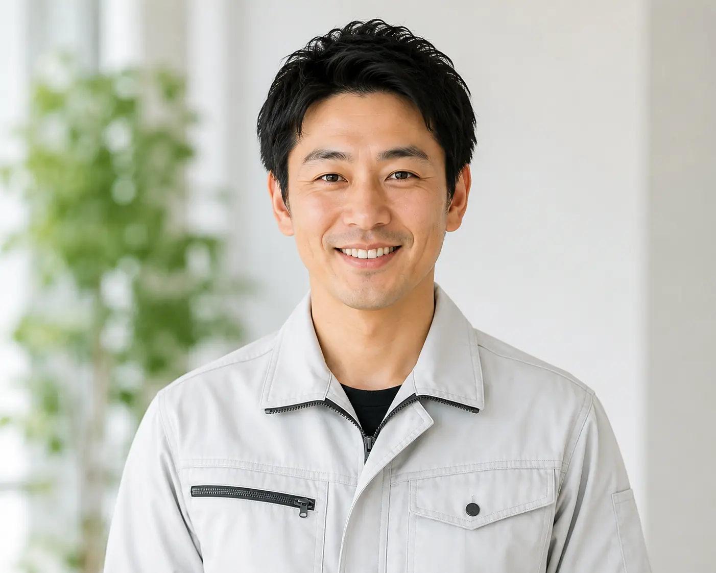 施工管理を担当する鈴木大輔